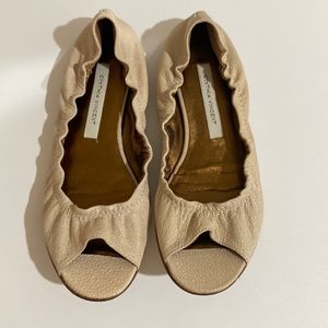 Cynthia Vincent Open Toe Ballet Flat